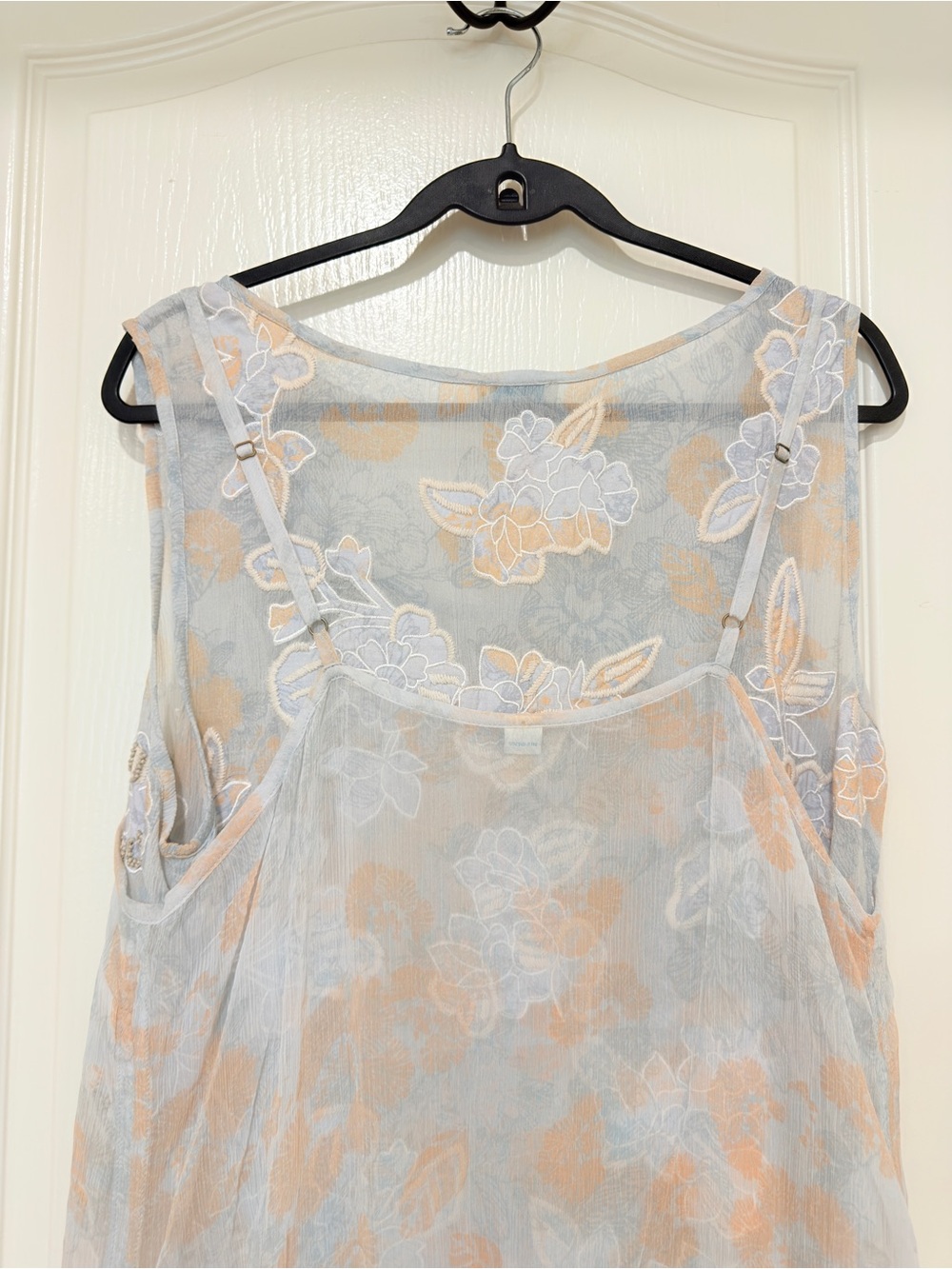 Sundance Moonshadow Beaded Embroidered Dress w/ Mesh Overlay PXL NWOT - Picture 10 of 13